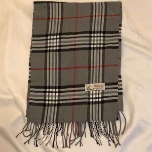 Plaid Cashmere Feel Like Made in Italy Scarf